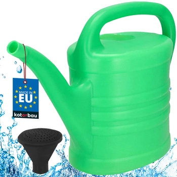 Rezervor de apă de grădină cu filtru plastic mare verde 5 l