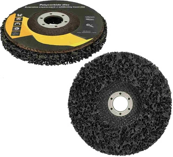 Roată abrazivă de curățare cu fleece dur 125 mm - 2 buc.