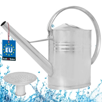 Rezervor de apă de grădină galvanizat cu sită 12 l