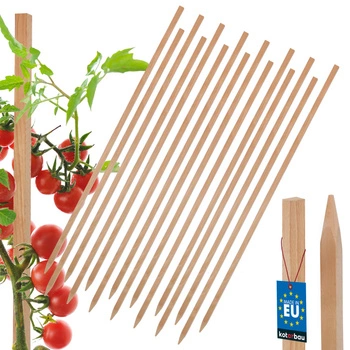 Tăruși de grădină din lemn pentru roșii legume 80 cm set de 15 buc.