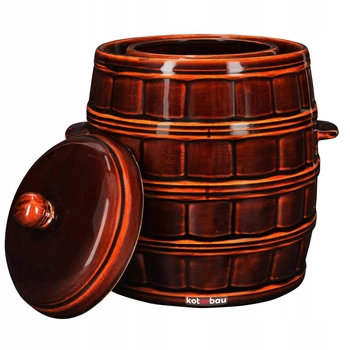 Butoi de gresie 12l oală de gresie pentru murat castraveți varză