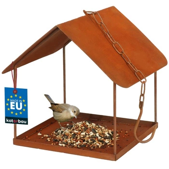 Foi de tablă feeder 180x205 birdhouse rugină