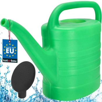 Rezervor de apă de grădină cu filtru plastic mare verde 12 l