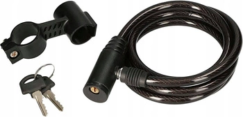 Cablu de siguranță cablu de blocare a bicicletei 150cm mâner