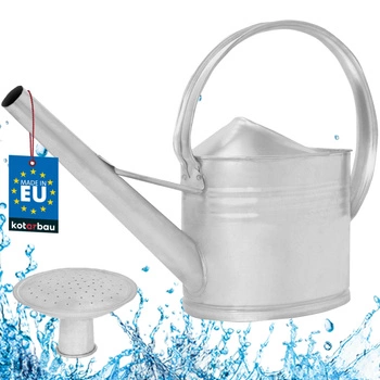 Rezervor de apă de grădină galvanizat cu sită 8 l