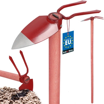 Sapă de grădină în formă de inimă cu gheare din oțel pentru buruieni 120 cm