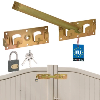 Porți cu două foi de intrare cu bolț 430 mm circular