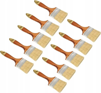 Set universal de pensule plate de vopsea 3" 75mm 10pcs