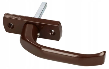 Mânere scurte ușă 125 mm ușă poartă - Culoare maro