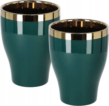 Oală smălțuită 123 oală carcasă ceramică - 2 buc.