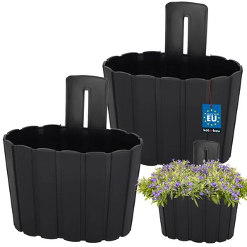 Skrzynia antracit 600 MM set de 2 kcu.