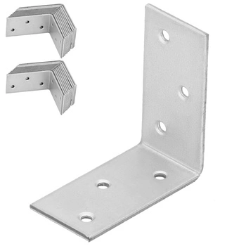 Colțar dulgheresc inoxidabil galvanizat 50x50x25 mm set de 25 buc.