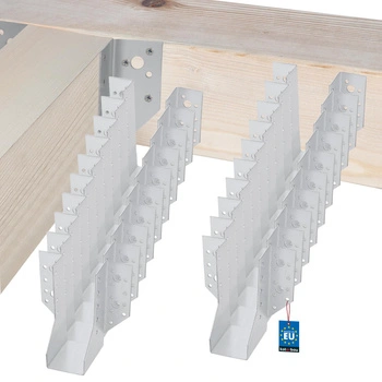 Cârlig pentru grinzi din lemn tâmplărie căpriori 50x135 mm set de 25 buc.