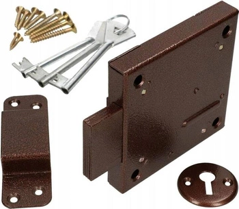 Universal box lock metal bolț 120x120