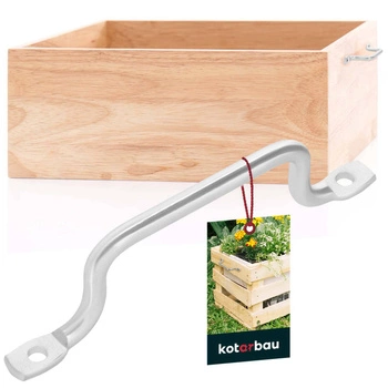 Suport de cutie galvanizat 160 mm