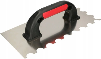 Spatula din oțel inoxidabil 270 dinte semicircular