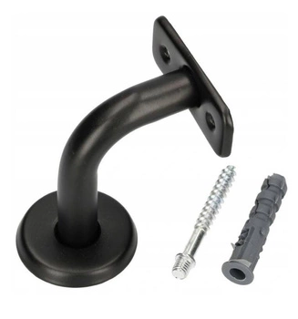 Suport pentru montarea balustradei - Negru