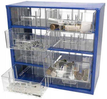 Dulap organizator pentru bancul de lucru cu 8 de sertare