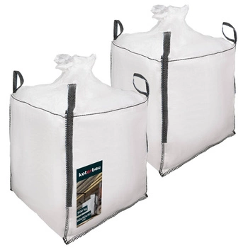 Sac mare de furaje buncăr cereale grâu 500 kg set de 2 buc.