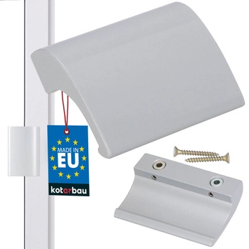 Mânere de balcon pentru ușă fereastră - Culoare argintiu