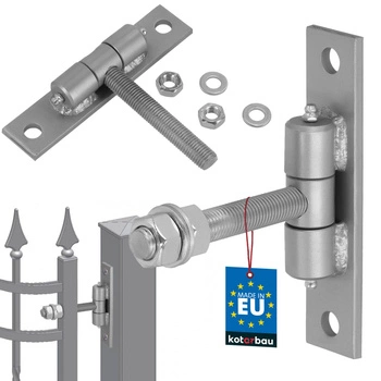 Balamale cu unsoare cu șurub argintii fi 16 mm