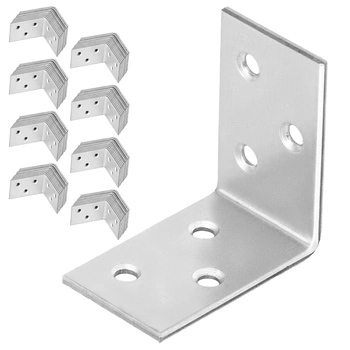 Colțar dulgheresc inoxidabil galvanizat 40x40x25 mm set de 100 buc.