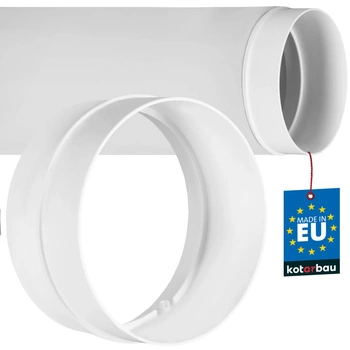 Racord pentru conducta de ventilație rotund 125