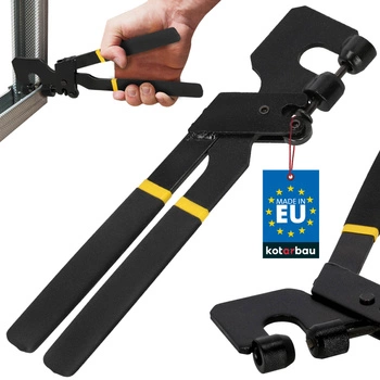 Clește de strângere pentru îmbinare profile din oțel tablă 30 cm