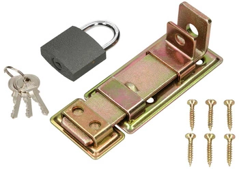 Garaj bolt bolt 130mm ușă cu lacăt