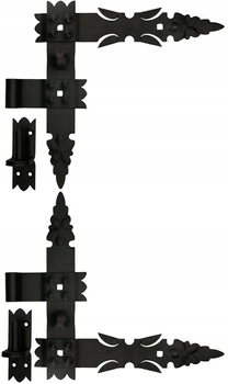 300 garaj colț de colț cu balama pentru obloane