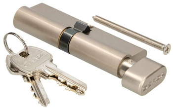 Cilindru de blocare cu buton 50/40 nichel