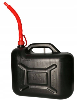 Canistră pâlnie 20l canistră rezervor de combustibil din plastic