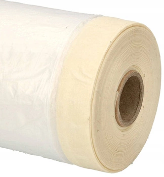 Folie de vopsire 195x33 prelată de protecție cu bandă adezivă