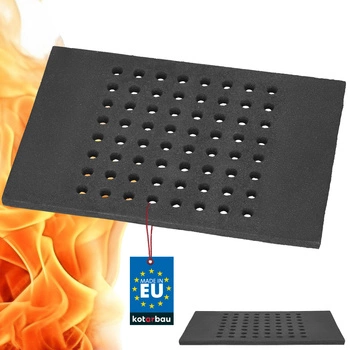 Grătar fontă pentru sobă 38x26 cm