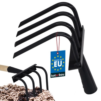 Motyka pentru buruieni afânare cu gheare cu 4 dinți