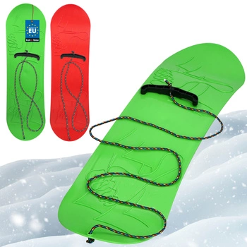 Snowboard placă snowboard pentru copii roșu verde set 2 buc.