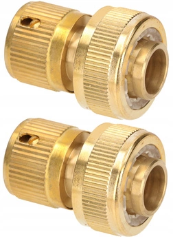 Cuple rapide din alamă 3/4" set de 2 buc.
