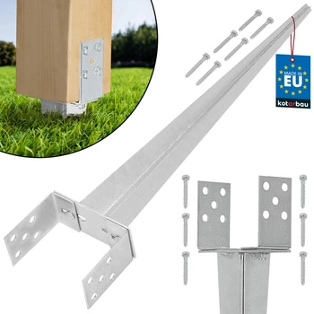 Baza stâlpului reglabilă de bătut 0-160 mm