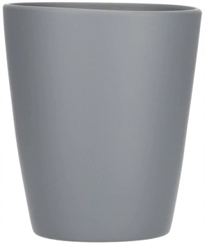 Ghiveci de flori din ceramică 12 cm gri mat