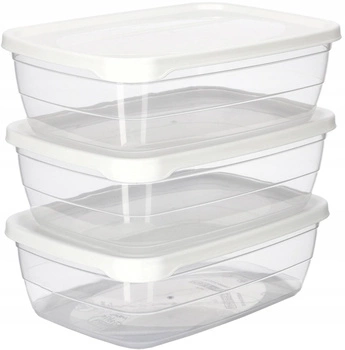 Recipiente ermetice pentru micul dejun - set de 3 buc.