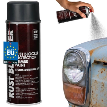 Lac de protecție spray anticoroziv pentru metal antracit ral 7016 400 ml