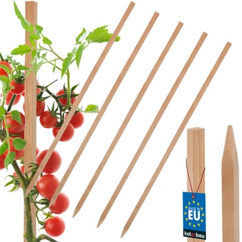 Tăruși de grădină din lemn pentru roșii legume 60 cm set de 5 buc.