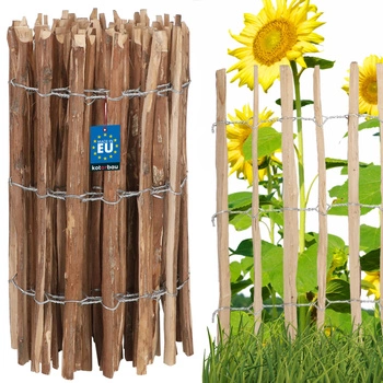 Hazel gard împrejmuire borduri palisadă ardezie 70 cm