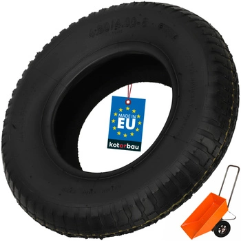 Anvelopă pentru roabă cărucior 2-pânză 39 cm