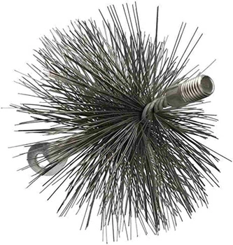 Perie de coș de fum sârmă măturător de coș de fum 150 mm