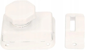 Baie zăvorâre de blocare a ușii wicket alb