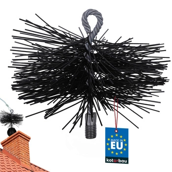 Perie pentru curățarea coșului de fum maturator pvc m12 150 mm