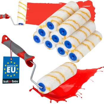 Rolă de vopsea cu fir auriu 15 cm de rezervă - 10 buc.