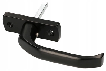 Mânere scurte ușă 125 mm ușă poartă - Culoare neagră