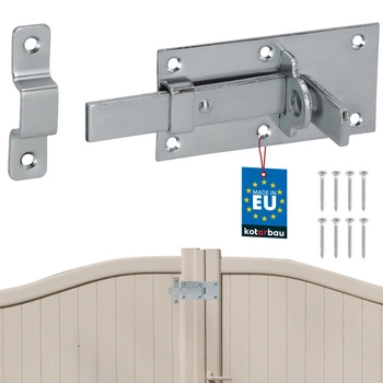 Zăvor simplu universal pentru uși poartă mică din oțel 100 mm